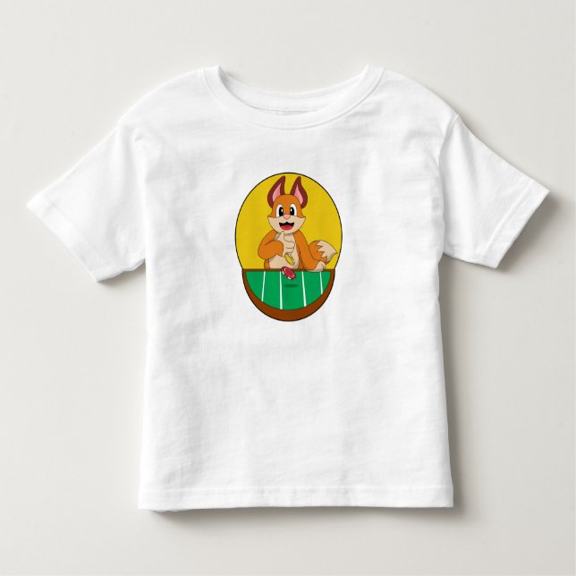 Camiseta Infantil Fox no Poker com batatas fritas (Frente)