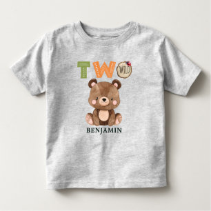 Camiseta Infantil Fox Personalizada Dois segundos aniversários De Ma