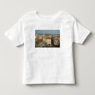 Camiseta Infantil França, Arles, Provence, vista da cidade