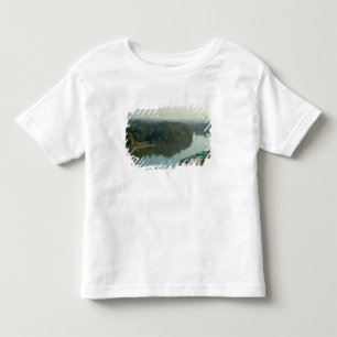Camiseta Infantil França, Avinhão, Provença, barco fluvial de Van Go