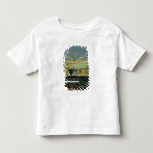 Camiseta Infantil França, Borgonha, região de Maconnais, Castelo de