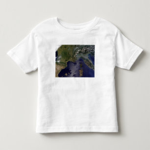 Camiseta Infantil France e norte do sul Italia