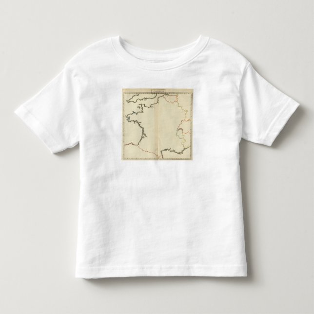 Camiseta Infantil France Outine (Frente)