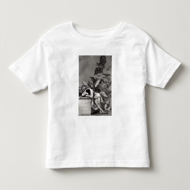 Camiseta Infantil Francisco Jose de Goya y Lucientes | o sono de (Frente)