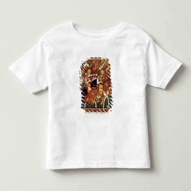 Camiseta Infantil Franco 9084 f.20v: Cavaleiros a cavalo (Frente)