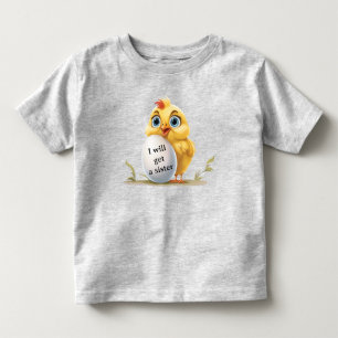 Camiseta Infantil Frango fofo