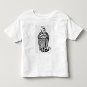 Camiseta Infantil Franz Liszt (1811-86) como o abade, caricatura 'de