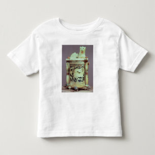 Camiseta Infantil Frasco do Unguent com uma figura do o rei como um