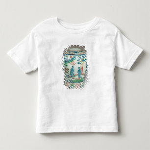 Camiseta Infantil Frasco oviforme policromo de Swatow, fim do sécul