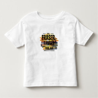 Camiseta Infantil Fraser Family Reunion 2025 Design 16 ToddlerTShirt