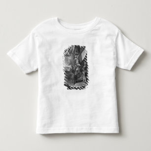 Camiseta Infantil Frederick II e seu sobrinho Frederick William