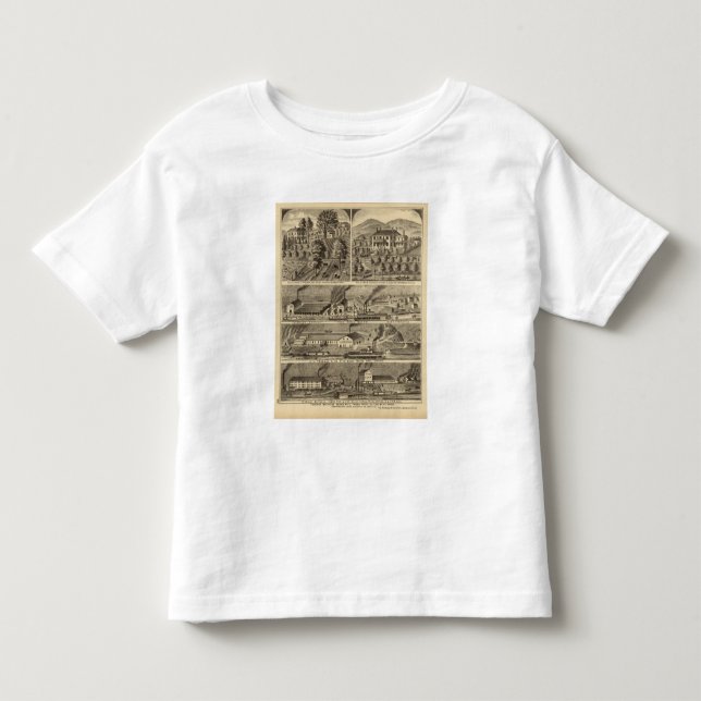 Camiseta Infantil Freeman Brothers Works, Ohio (Frente)