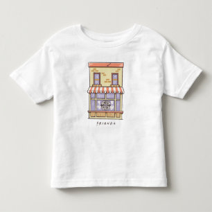 Camiseta Infantil FRIENDS™ Central Perk Loja de Café de Desenho An