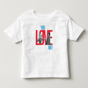 Camiseta Infantil FRIENDS™ Citação Você Me Ama