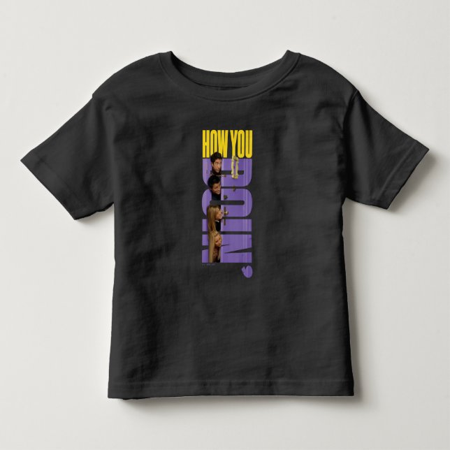 Camiseta Infantil FRIENDS™ | Como Você Está? (Frente)