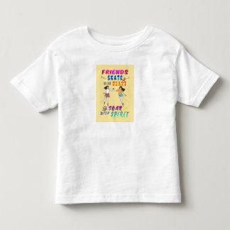 Camiseta Infantil Friends Jersey Skate With Heart Soar With Spirit