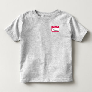 Camiseta Infantil FRIENDS™ Olá, meu nome é Regina Phalange