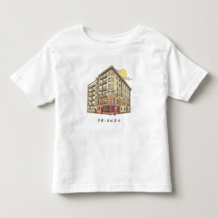 Camiseta Infantil FRIENDS™ Prédio do Apartamento da Monica