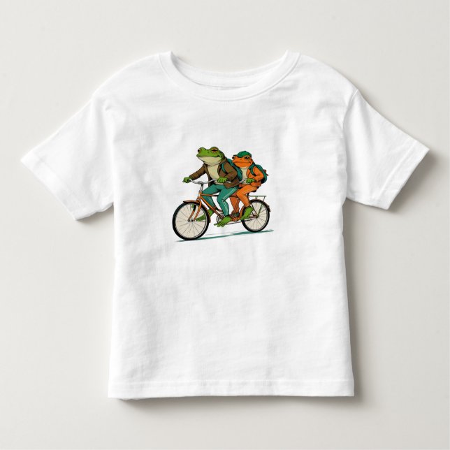 Camiseta Infantil frog and toad shirt (Frente)