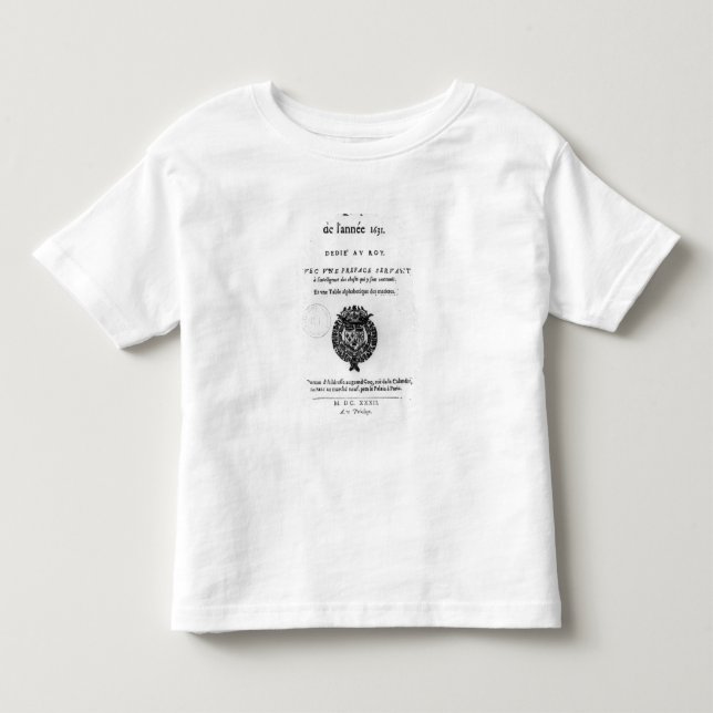 Camiseta Infantil Frontispício da primeira coleção 'do La (Frente)
