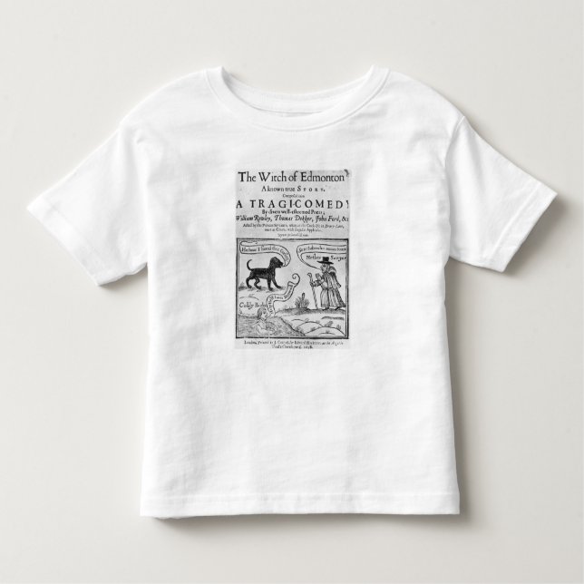 Camiseta Infantil Frontispiece "a bruxa de Edmonton (Frente)