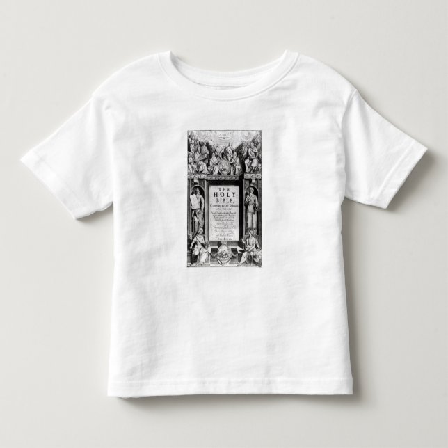 Camiseta Infantil Frontispiece 'ao Bible santamente (Frente)