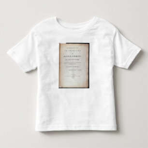 Camiseta Infantil Frontispiece ao volume mim
