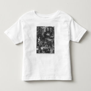 Camiseta Infantil Frontispiece às "obras por Nicolas Boileau