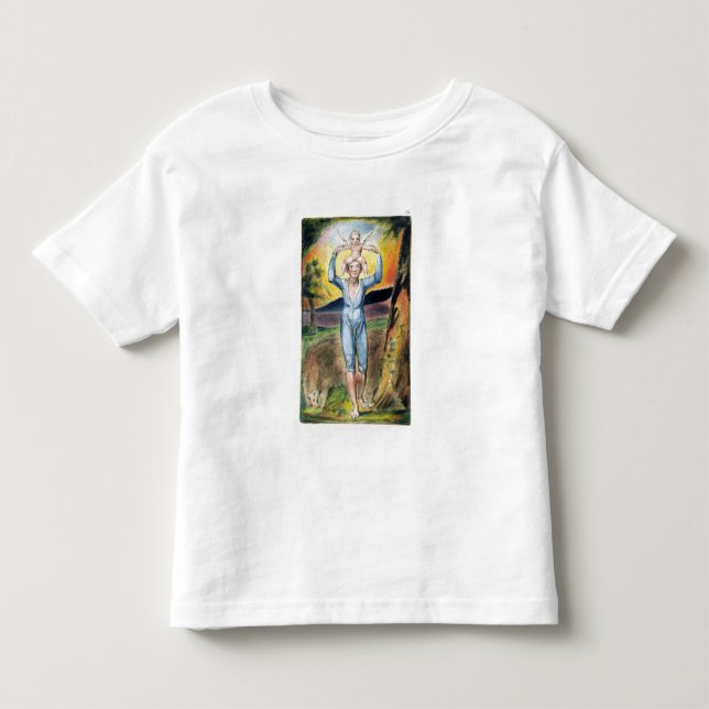 Camiseta Infantil Frontispiece 'das canções da inocência e de Exper (Frente)