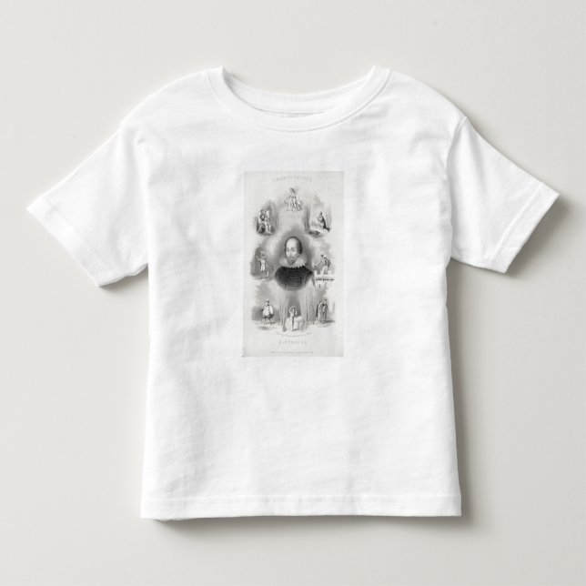 Camiseta Infantil Frontispiece para as "histórias, 'do Comple (Frente)
