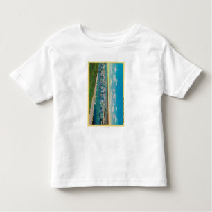 Camiseta Infantil Frota pesqueira em AnchorMonterey, CA