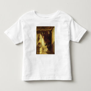 Camiseta Infantil Fumo mercante turco em sua loja, 1844