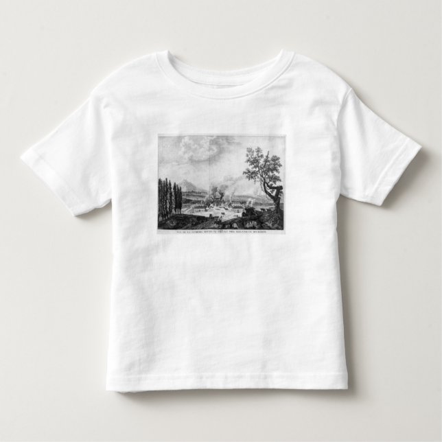 Camiseta Infantil Fundição real em Le Creusot em 1787 (Frente)