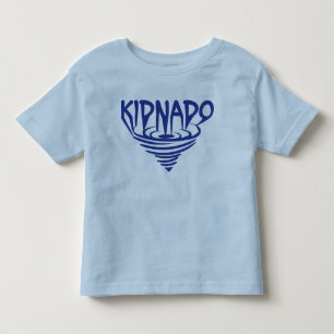 Camiseta Infantil Funil do azul do t-shirt da criança de Kidnado