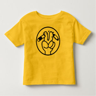 Camiseta Infantil Funny Anti Smoking ⚠ Sinal Tailandês ⚠