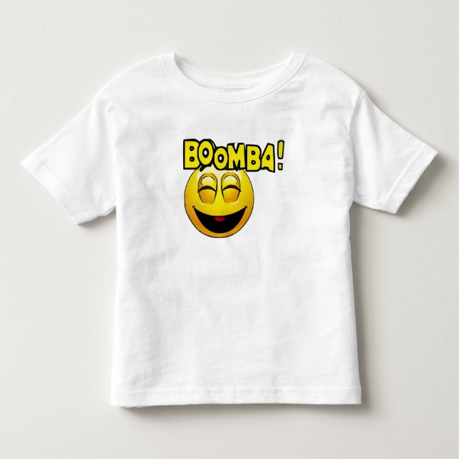 Camiseta Infantil funny face (Frente)