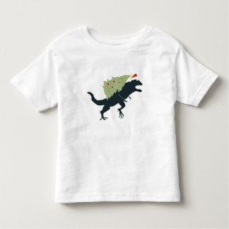 Camiseta Infantil Funny Festive Dino Christmas