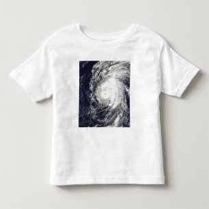 Camiseta Infantil Furacão Neki a oeste de Havaí