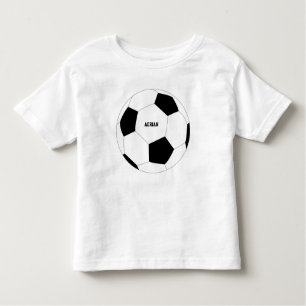 Camiseta Infantil Futebol de bola de futebol personalizado
