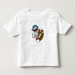 Camiseta Infantil Futebol do macaco da peúga