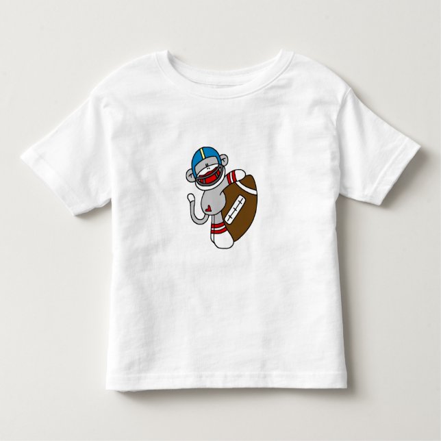 Camiseta Infantil Futebol do macaco da peúga (Frente)