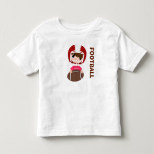 Camiseta Infantil Futebol! T-shirt fino do jérsei da criança