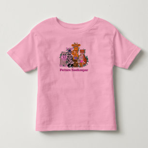 Camiseta Infantil Futura Menina Zookeeper