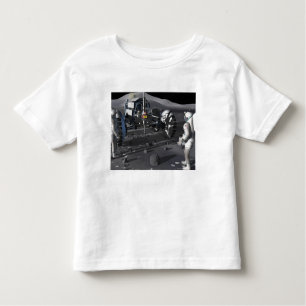 Camiseta Infantil Futuras missões de exploração do espaço