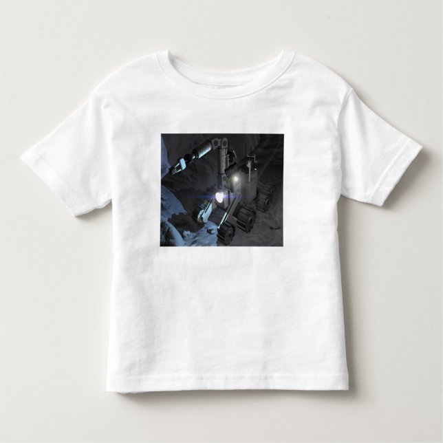 Camiseta Infantil Futuras missões de exploração do espaço 6 (Frente)