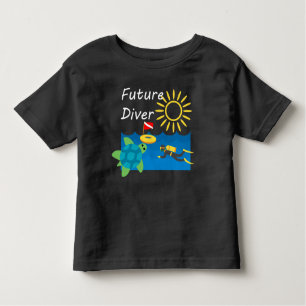 Camiseta Infantil Future Diver Design - Toddler Fine Jersey T-Shirt
