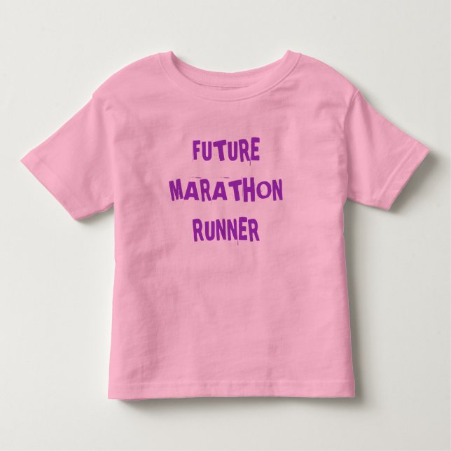 CAMISETA INFANTIL FUTUREMARATHONRUNNER (Frente)