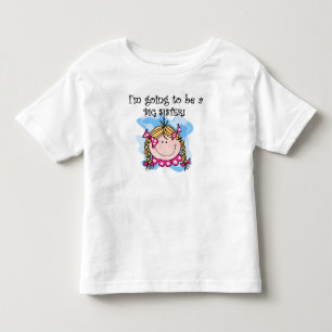 Camiseta Infantil Futuro Cabelo Louro Irmã Maior