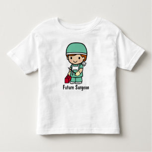 Camiseta Infantil Futuro Cirurgião T-Shirt