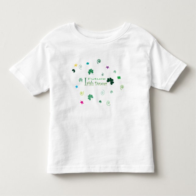 Camiseta Infantil Futuro diafragma irlandês (Frente)